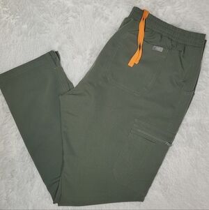 Figs Olive Green Tech Collection Scrub Pant